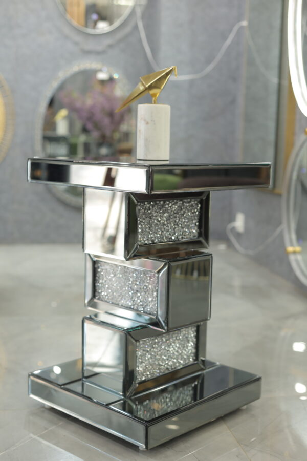 Modern Glam End Table
