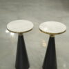 "Chic Mirrored Side Table for Modern Living"