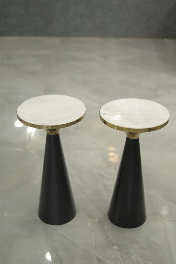 "Chic Mirrored Side Table for Modern Living"