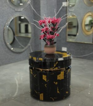 Black & Golden Side Tabel