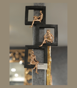 Modern Wall-Mounted Thinker Sculpture Showpiece
