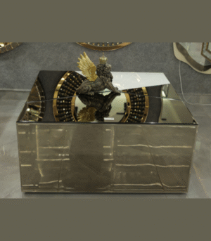 Luxurious Mirrored Side Table
