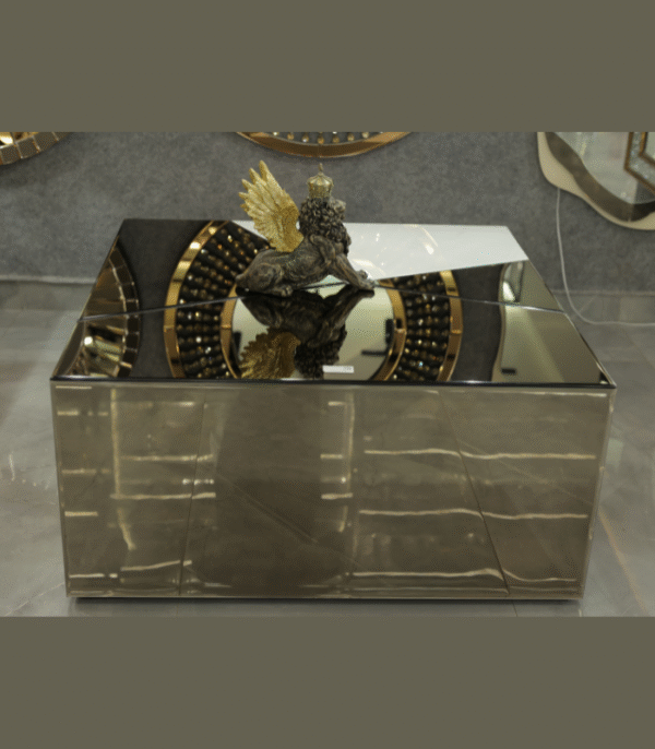 Luxurious Mirrored Side Table
