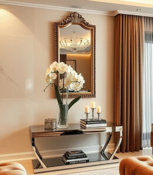 Premium Console Mirror Combos – Table & Reflection in One