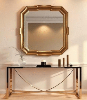 Your Entryway with Console Mirror Elegance