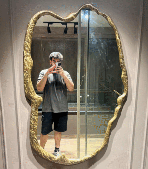 Oversized Sunburst Mirror