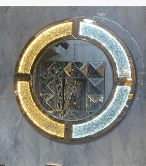 Add Charm to Corners with Mini Mirrors