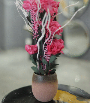 Short bud vases