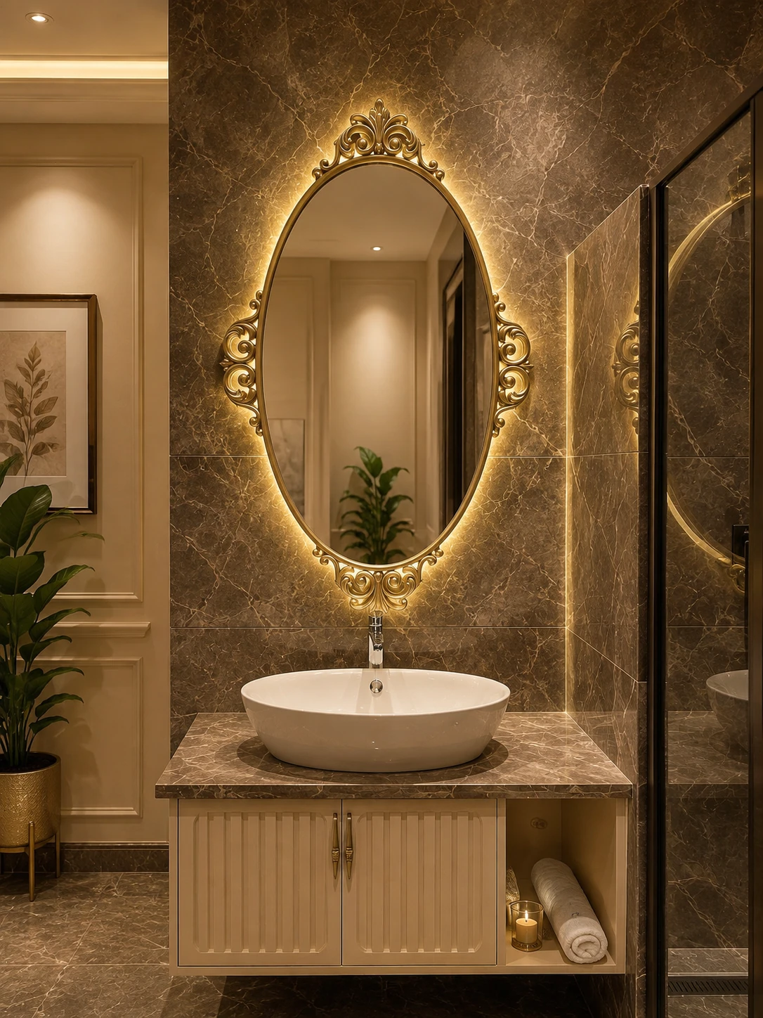 Premium PU Mirror