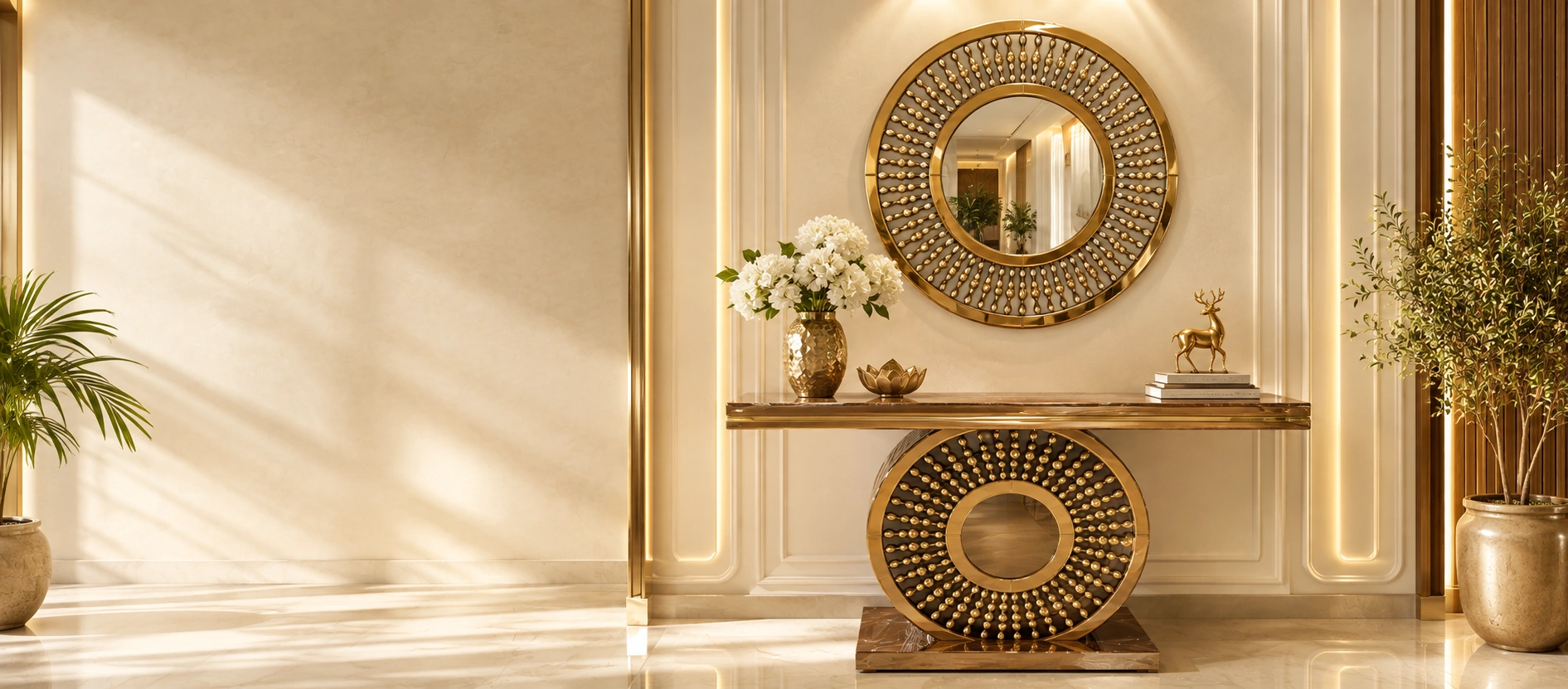 Luxury designer mirror by Shree Darpan