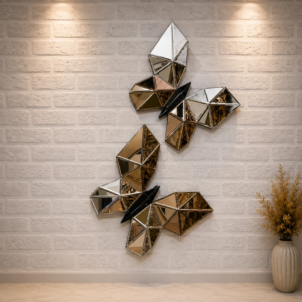 3D Butterfly Decorative Figure