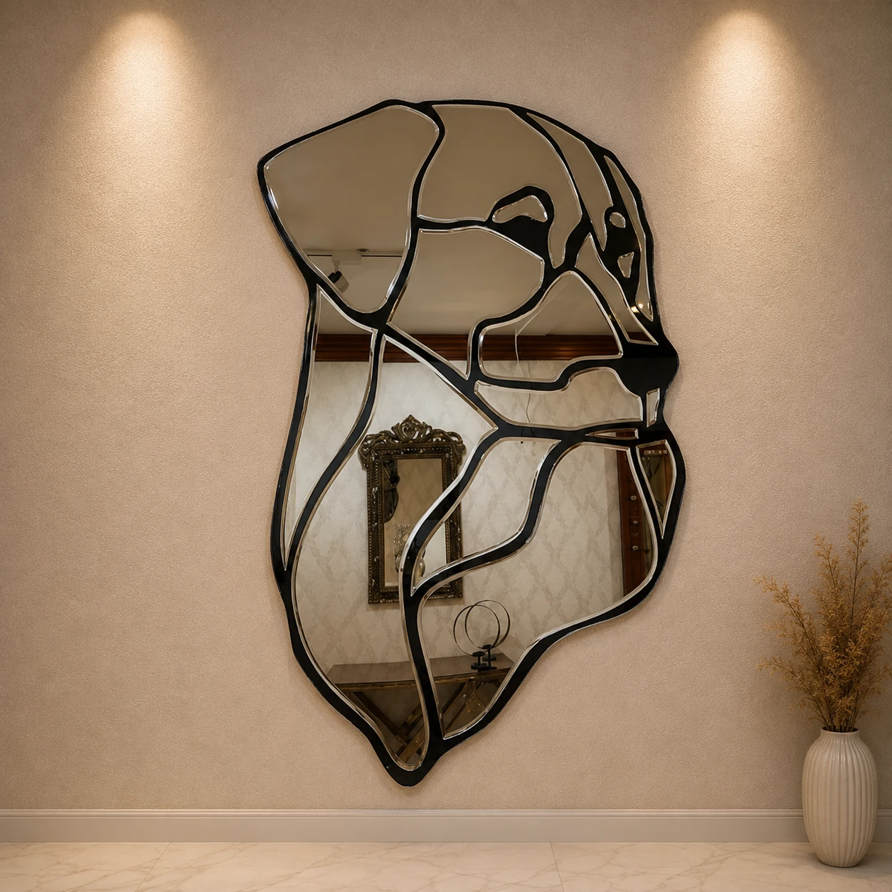 2D Dog Decorative Figure