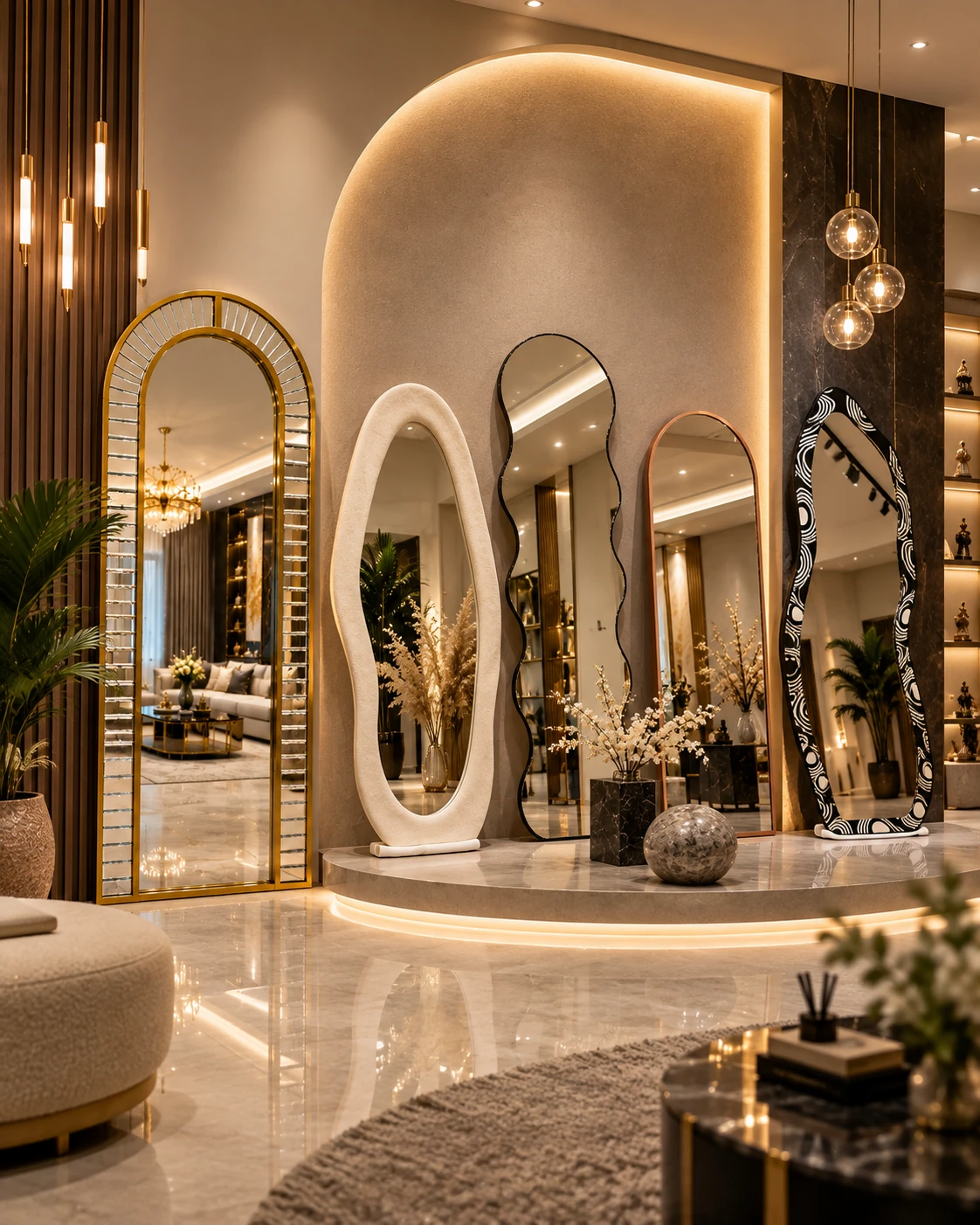 Luxury Full Length Mirror - Shree Darpan