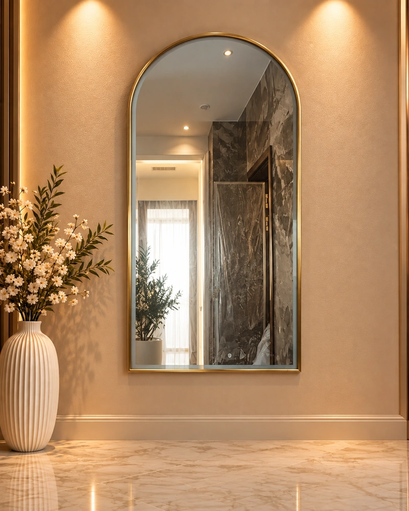 Arch LED Mirror