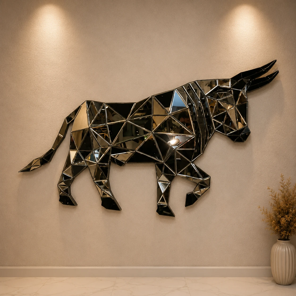 Bull Animal Figure