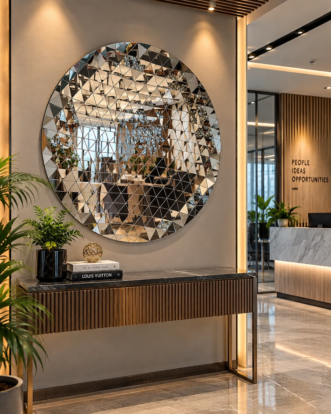 Decorative Mirror for Commercial Interior