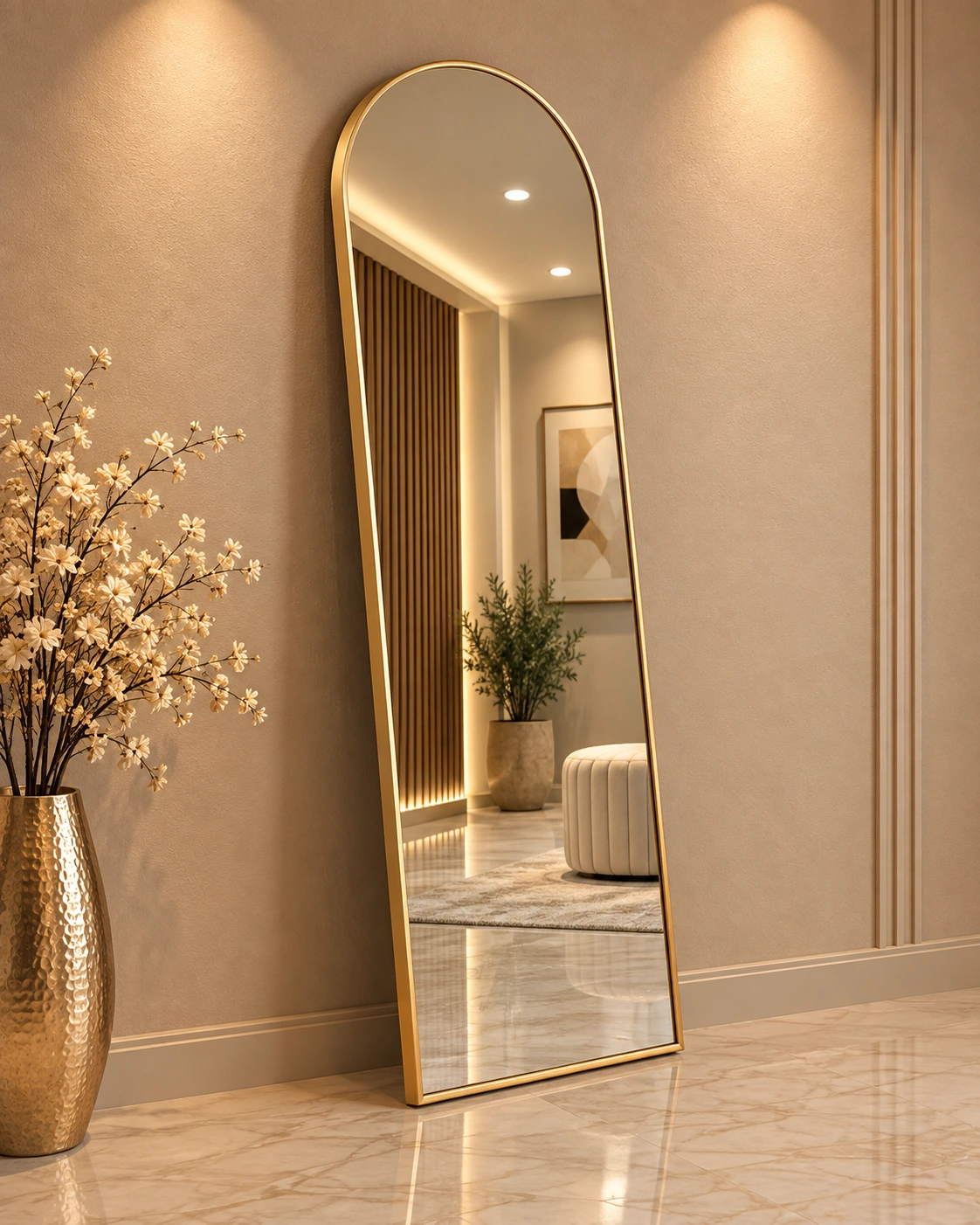 Modern Wall Mounted Full Length Mirror