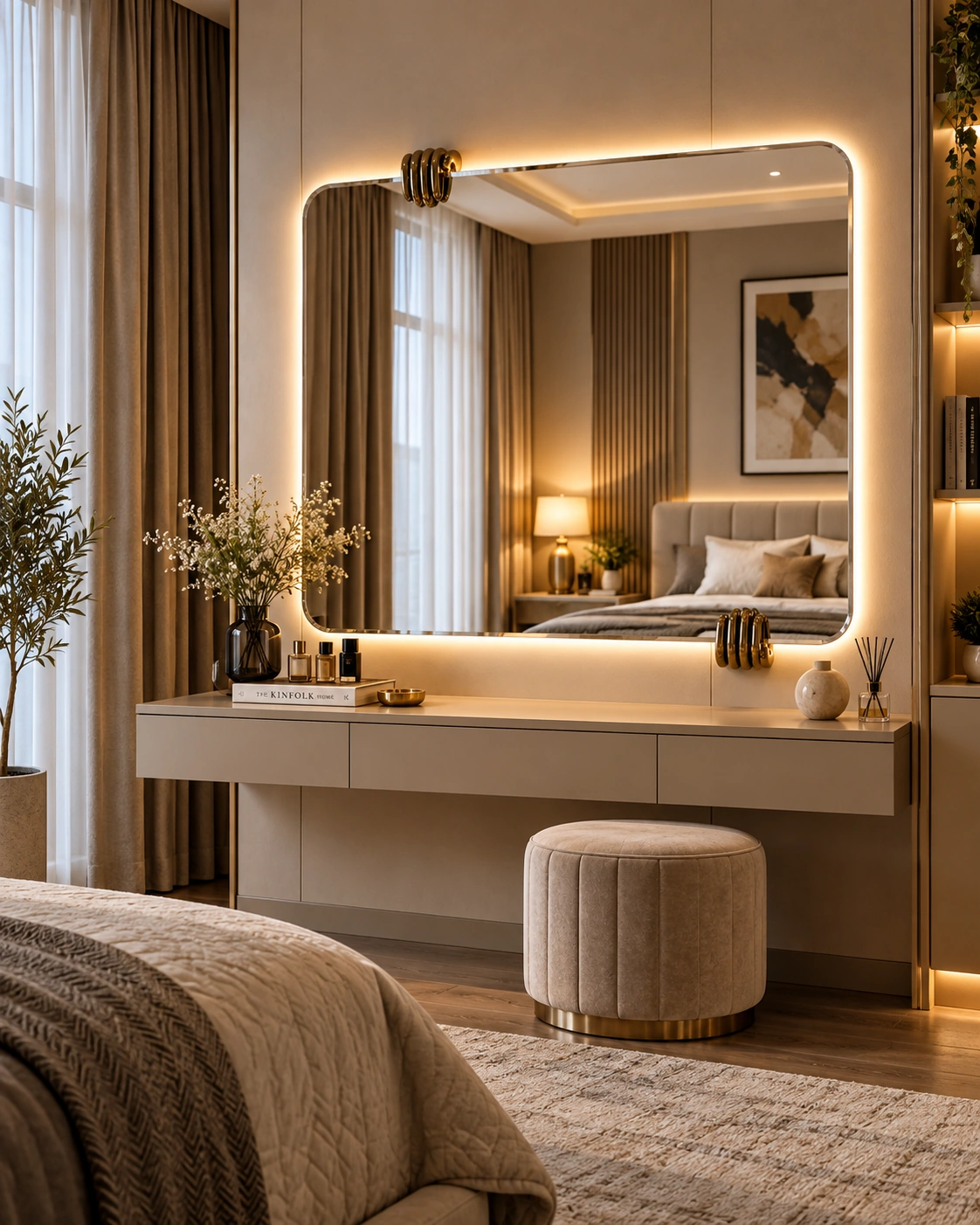 Designer Mirror for Bedroom