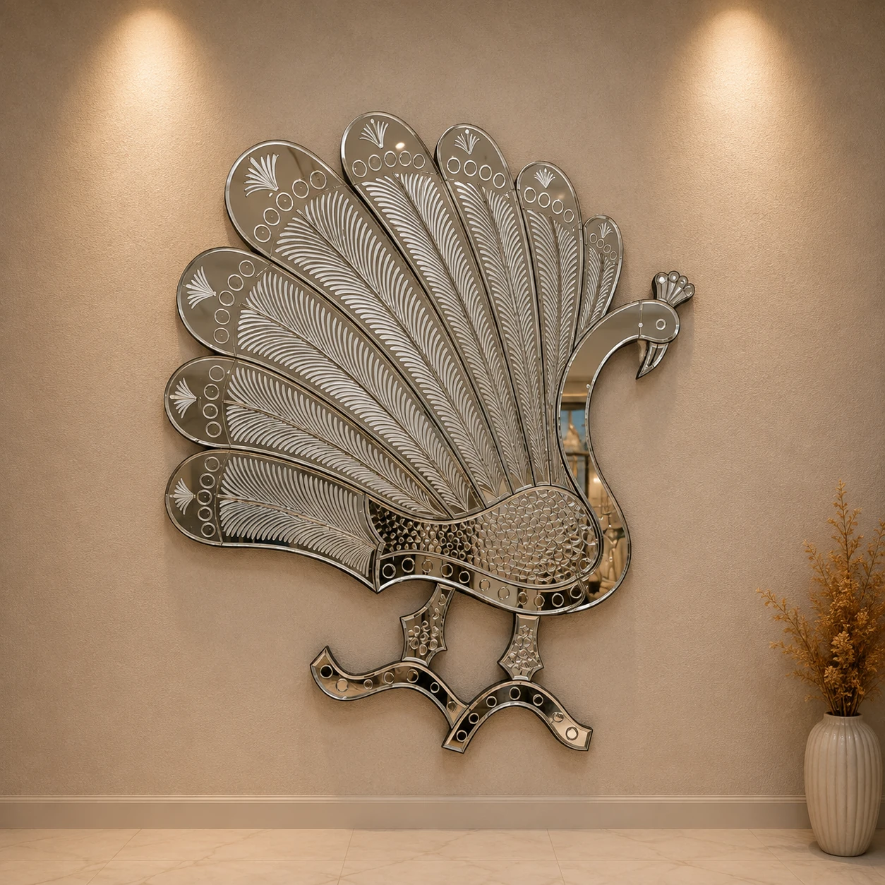 Peacock Animal Figure