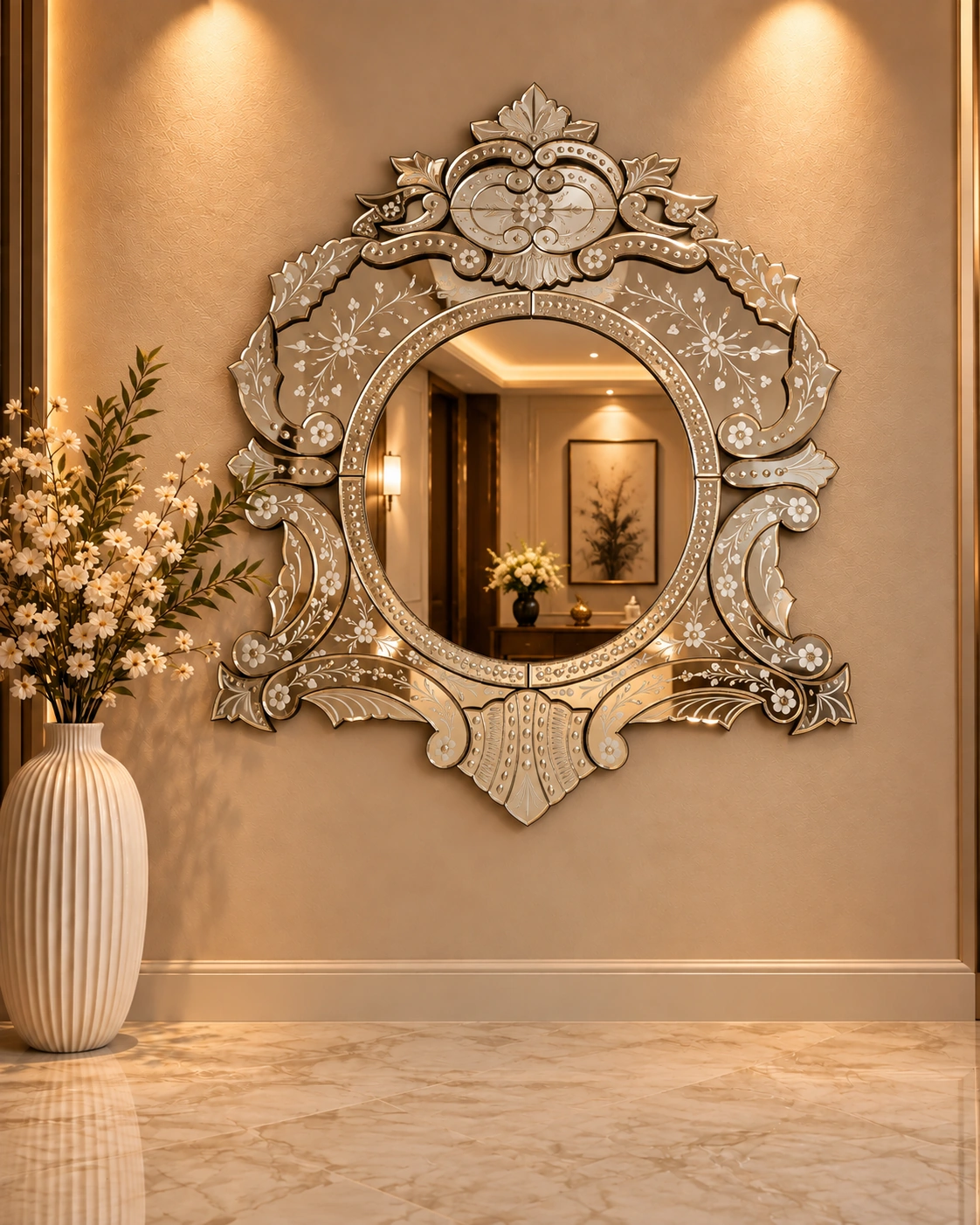 Statement Venetian Mirror