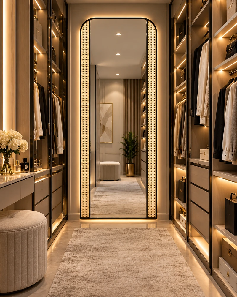 Full Length Mirror for Walk-in Closet
